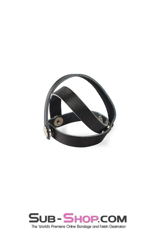 2292DL Leather Cock & Balls Divider Strap - LAST CHANCE - Final Closeout! - Image 3