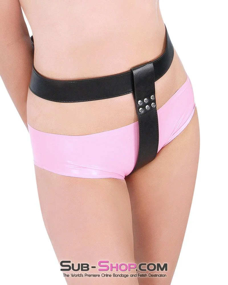 8861HS Like a Virgin Locking Female Chastity Harness - MEGA Deal - Image 2