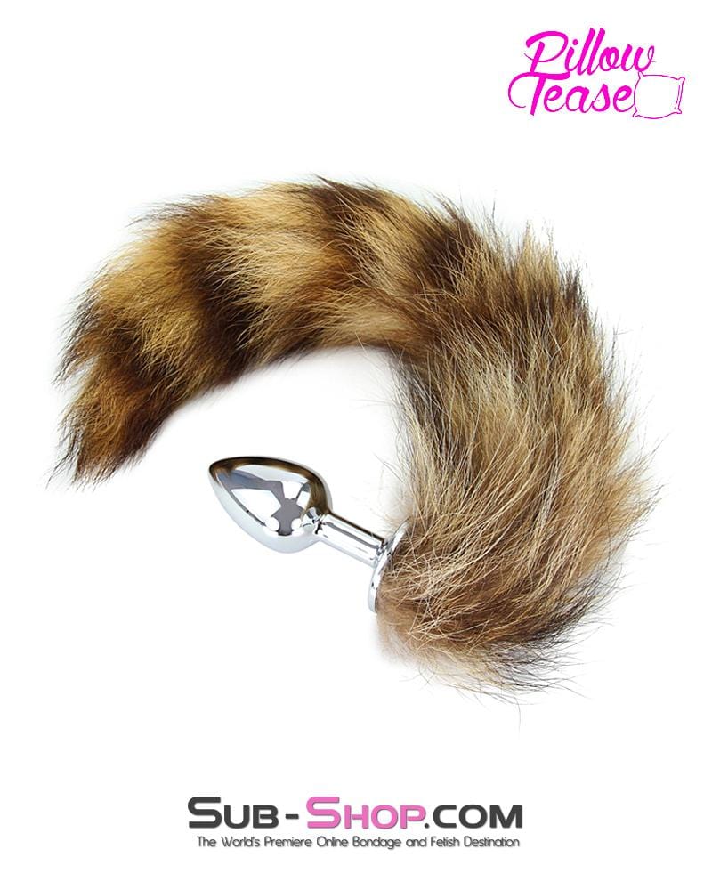 3789HS Little Fox Mini Steel Butt Plug Tail - LAST CHANCE - Final Closeout!