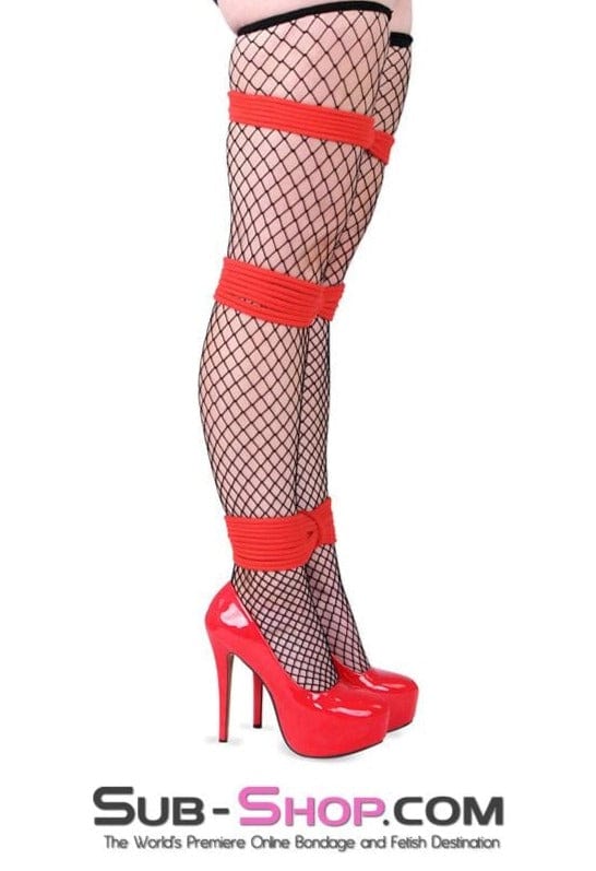 2489M Little Tie Ups Red Cotton Rope 15 feet - Image 19