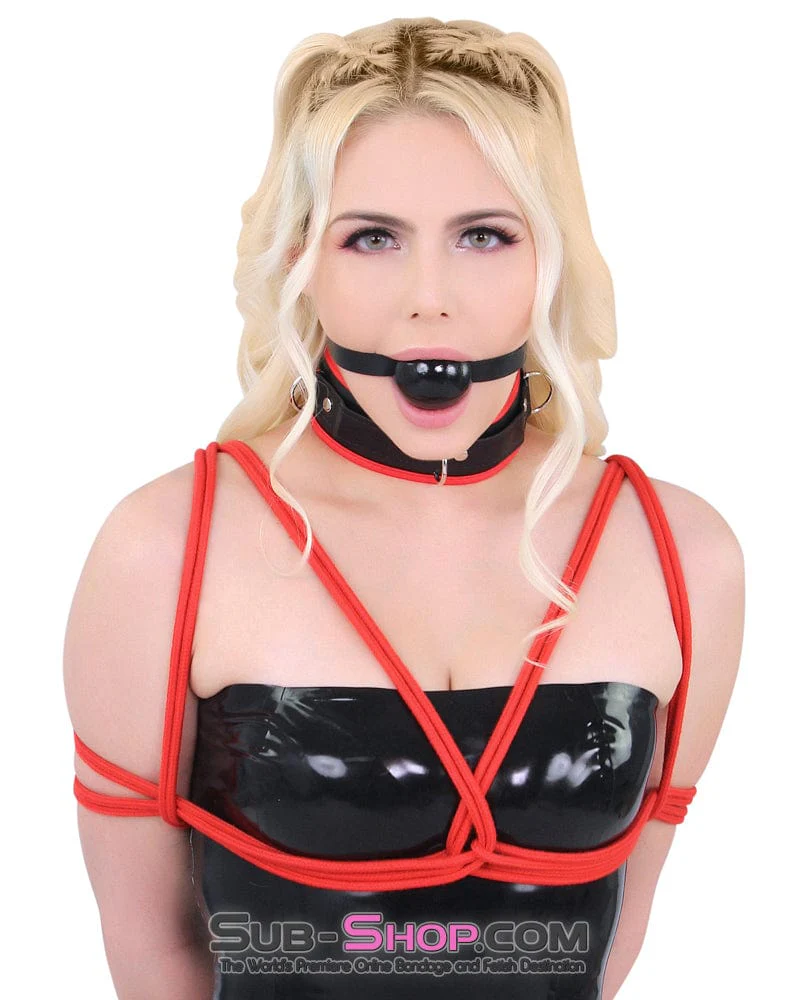 2489M Little Tie Ups Red Cotton Rope 15 feet - Image 26