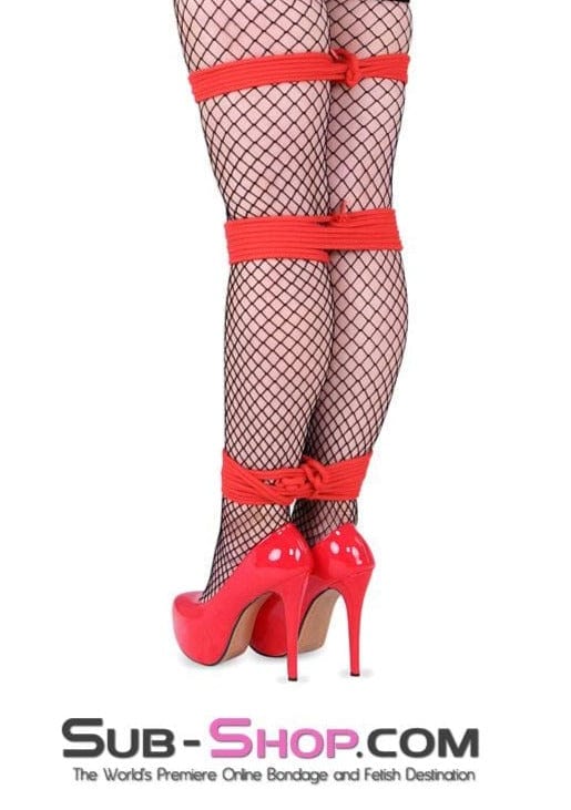 2489M Little Tie Ups Red Cotton Rope 15 feet - Image 8