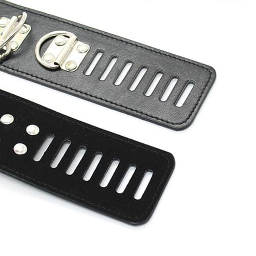 7847M Locking 3-Ring Cuffs with Connection Chain - Image 7