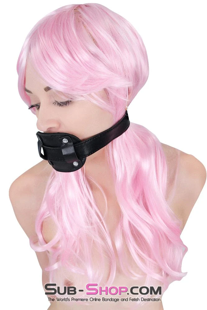7048RC-SIS Locking Kinky Mistress Rubber Pretty Sissy Boi Penis Gag - Image 4