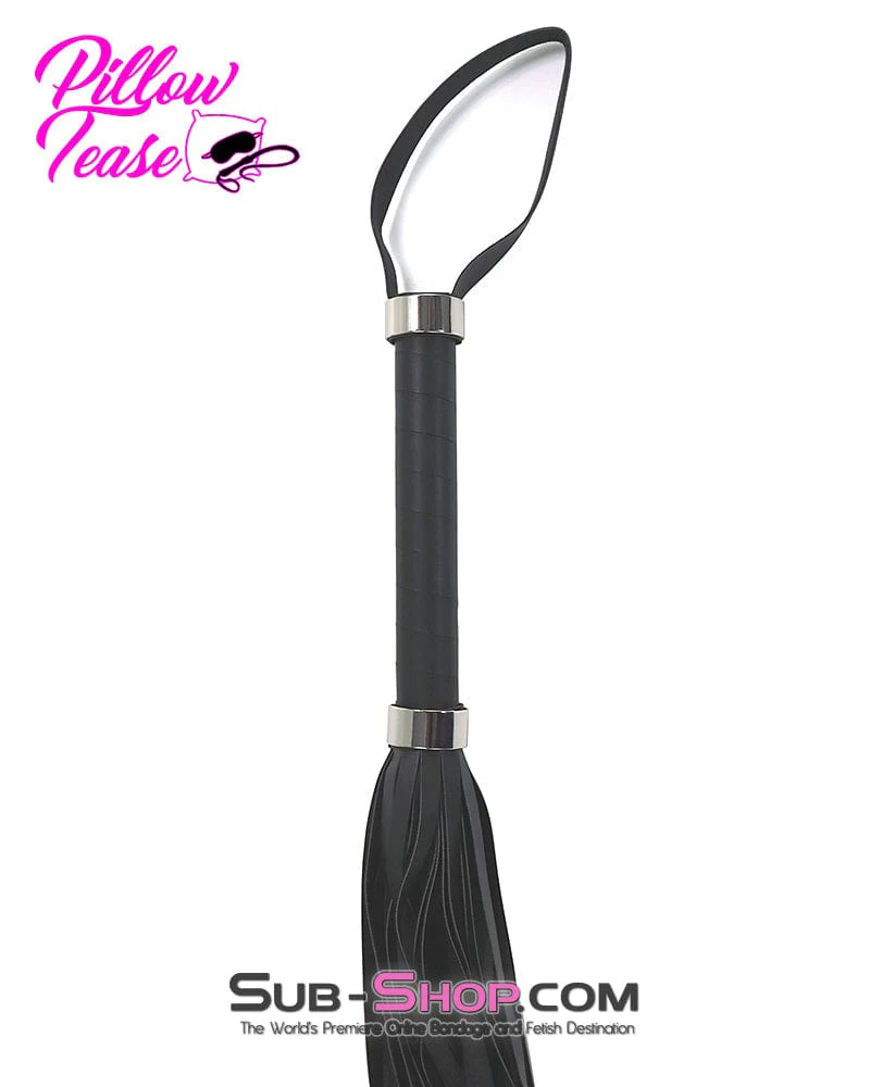 9091DL Long Black Wrapped Handle Whip - Image 2