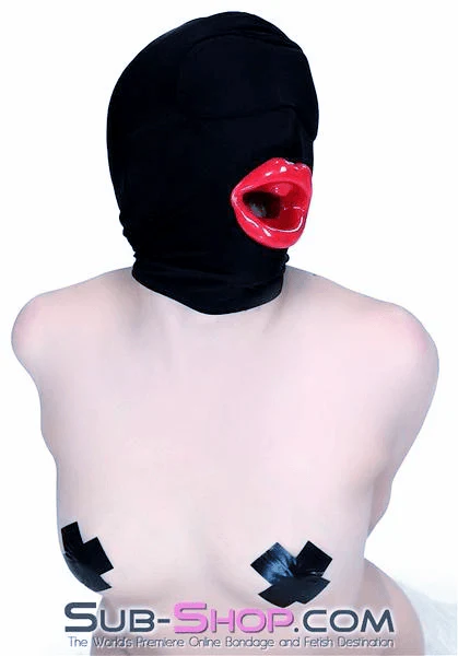 2409DL       Lusty Doll Red Lips Open Mouth Gag - Image 8