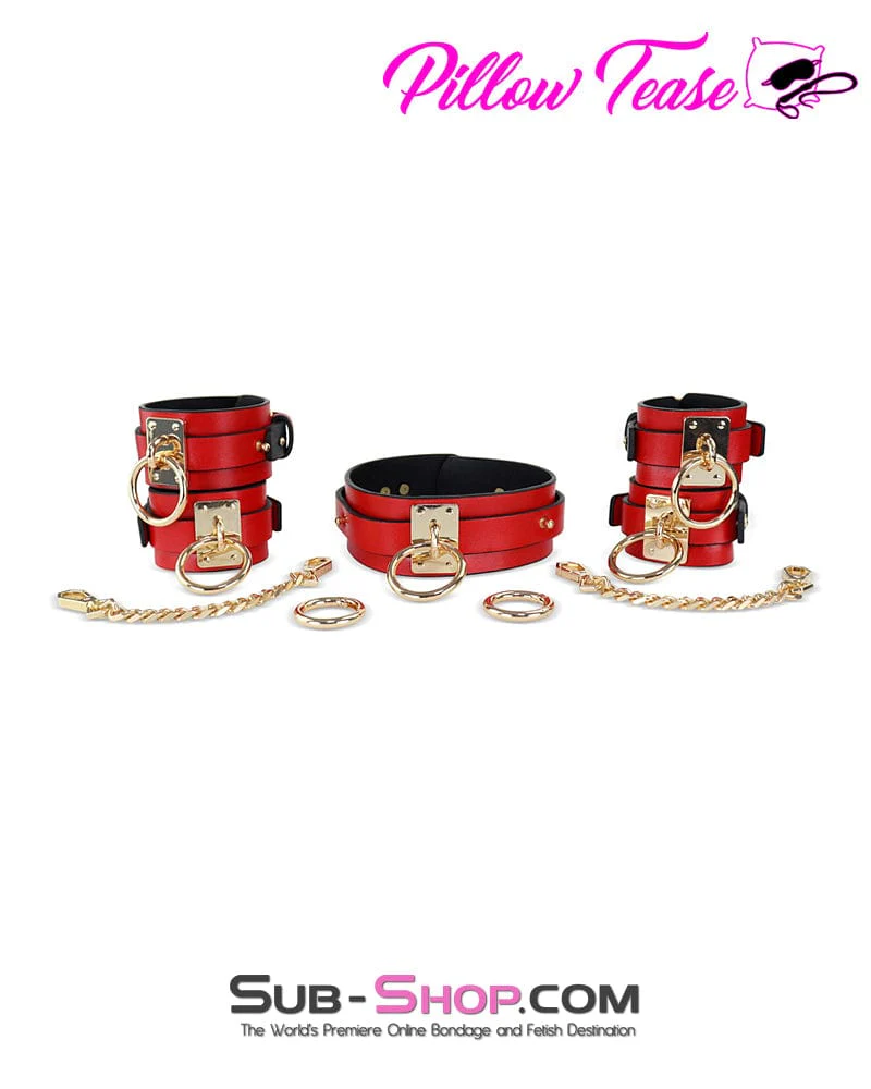7874DL Luxe 9 PC Naughty Kitten Bondage Fantasy Kit with Case - Image 10