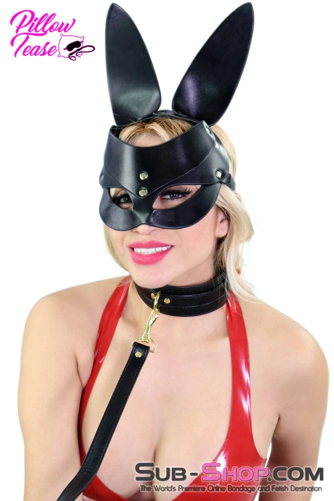 9872DL Luxe Padded Top to Bottom Bondage Cuffs, Collar and Connectors Kit - Image 5