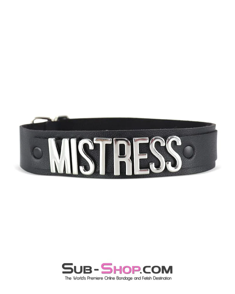 9088DL MISTRESS Black Collar
