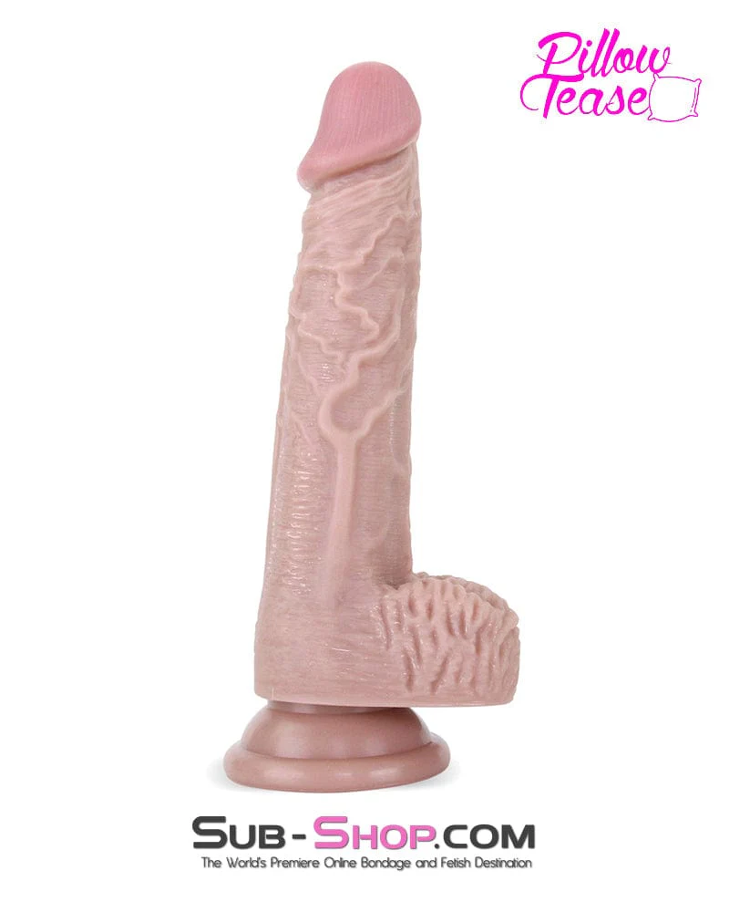 7912M Mr. Dick 8.4” Realistic Dildo with Balls and Suction Cup Base