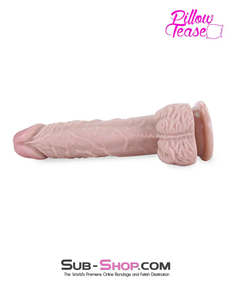 7912M Mr. Dick 8.4” Realistic Dildo with Balls and Suction Cup Base - Image 2