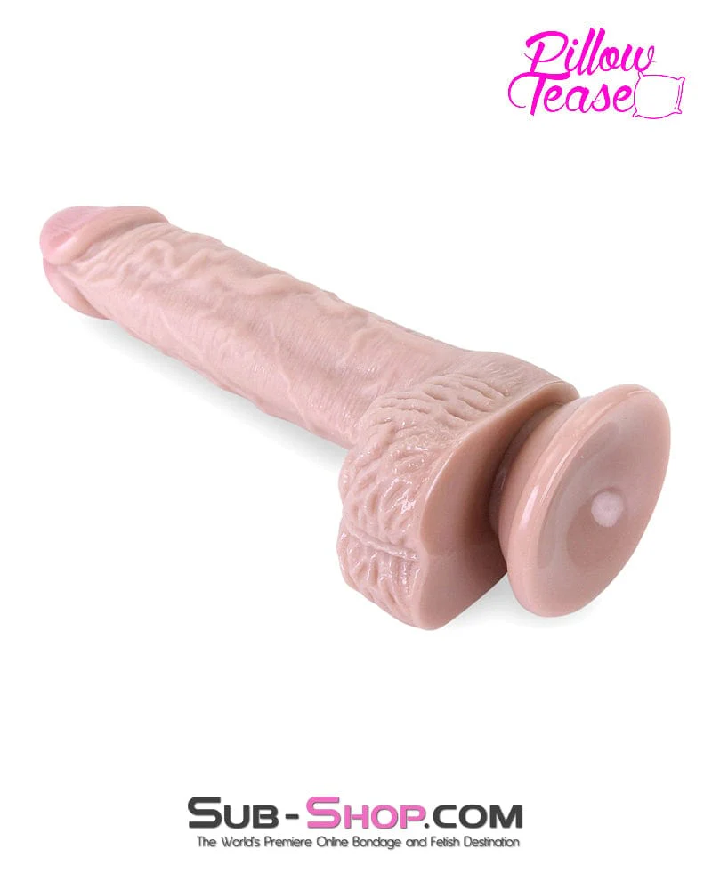 7912M Mr. Dick 8.4” Realistic Dildo with Balls and Suction Cup Base - Image 3