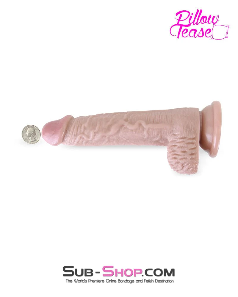 7912M Mr. Dick 8.4” Realistic Dildo with Balls and Suction Cup Base - Image 5