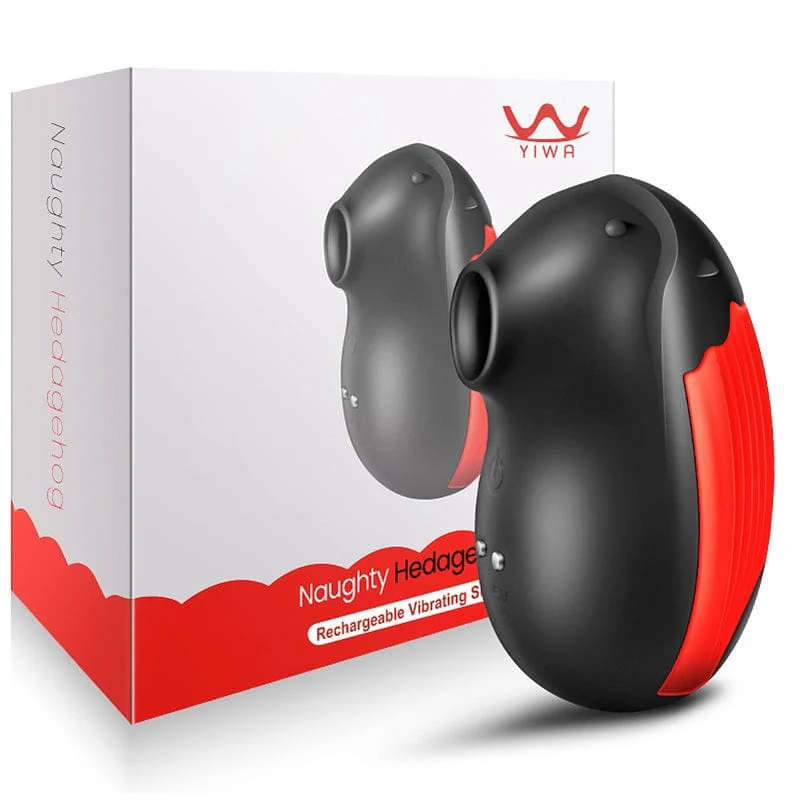 7845M Naughty Hedgehog 7 Vibration + 3 Suction Function Rechargeable Vibrator - Image 10