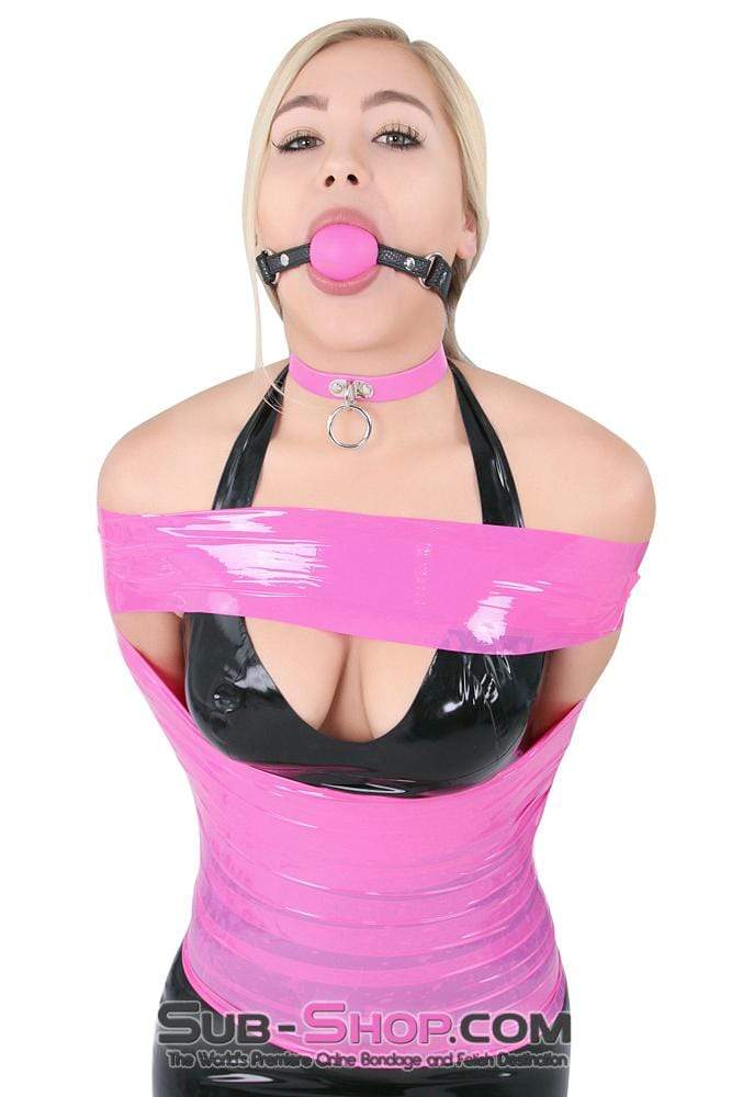 5761P-SIS Neon Sissy Pink Bondage Tape - Image 36