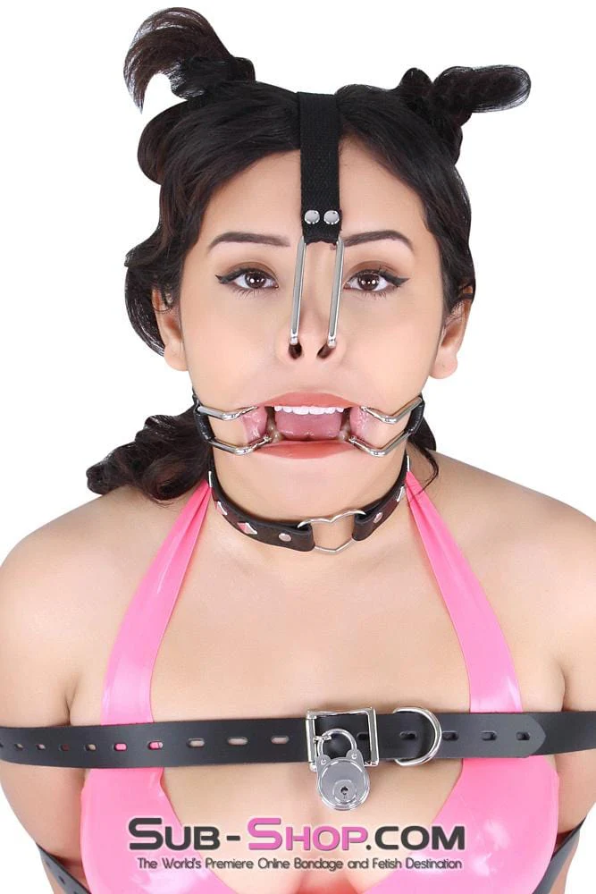 3306MQ Nose Hook on Adjustable Nylon Strap with Collar Loop - Image 2