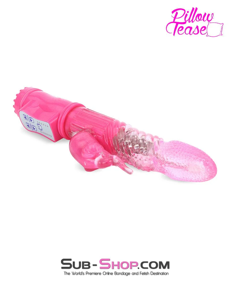 6898M Nubby Tongue Multi Speed Vibrator with Twisting Beads and Clit Stimulator 🔥 FINAL CLEARANCE – Last Chance! - Image 5