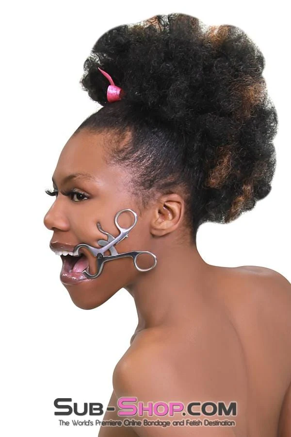 2487E      Open Mouth Small Medical Fetish Molt Gag - Image 3