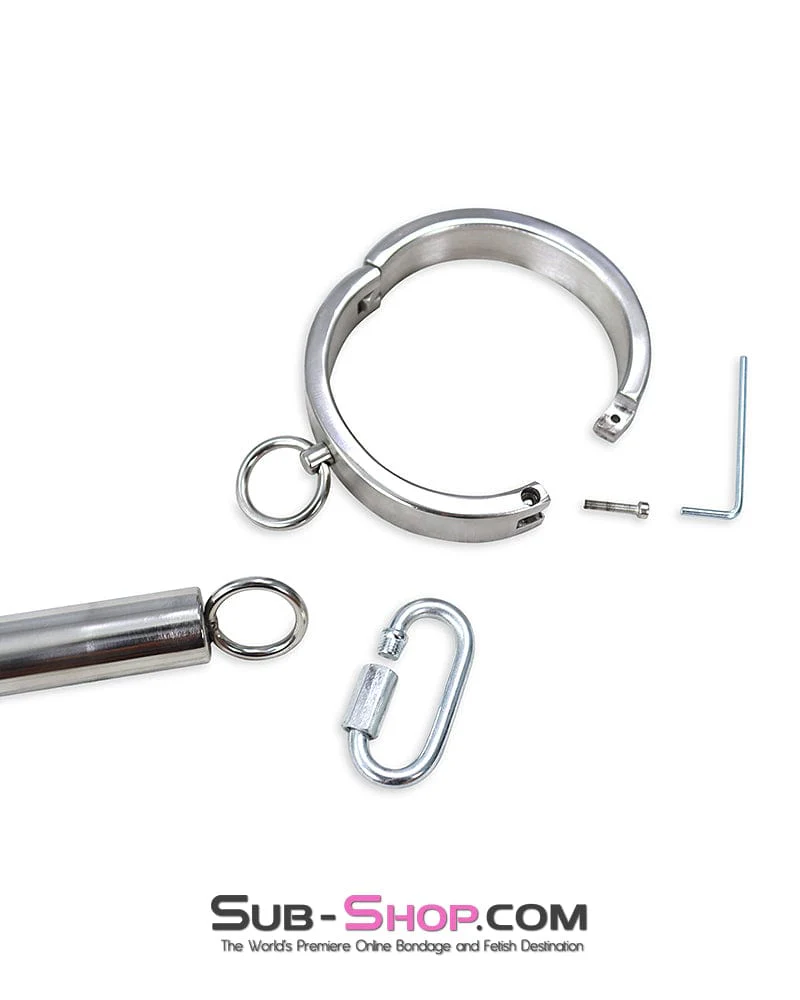 9846M Open Wide Bondage Spreader Bar with Dildo - Image 23