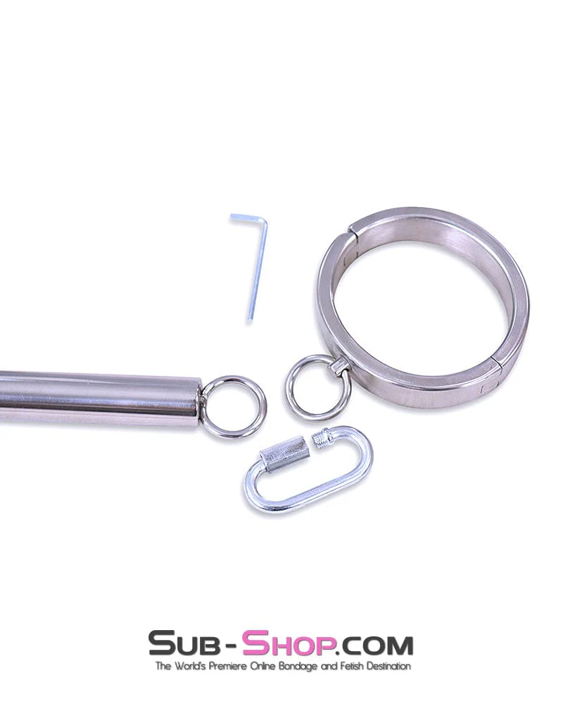 9846M Open Wide Bondage Spreader Bar with Dildo - Image 27