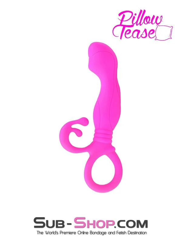 2547M      Pink Aphrodisia Silicone Prostate Stimulator - LAST CHANCE - Final Closeout! - Image 2