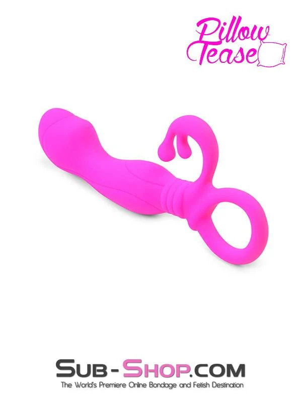 2547M      Pink Aphrodisia Silicone Prostate Stimulator - LAST CHANCE - Final Closeout! - Image 3