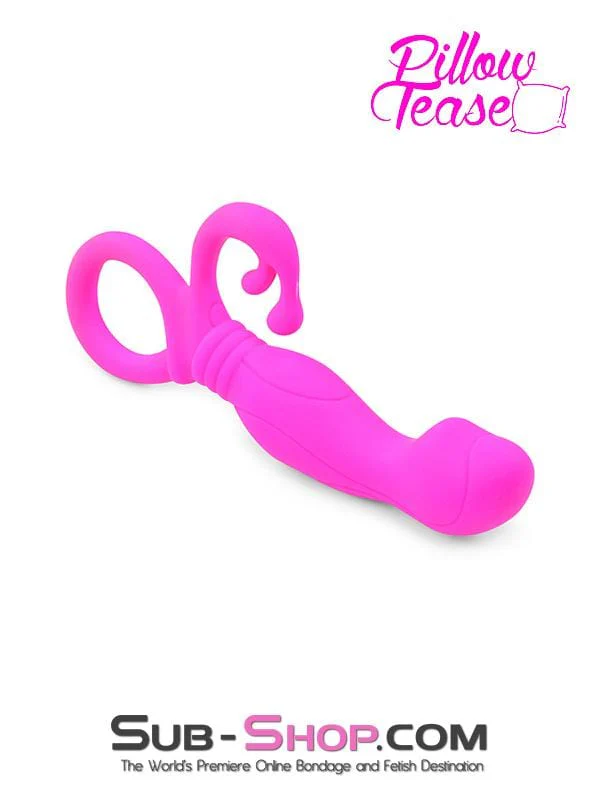 2547M      Pink Aphrodisia Silicone Prostate Stimulator - LAST CHANCE - Final Closeout! - Image 4