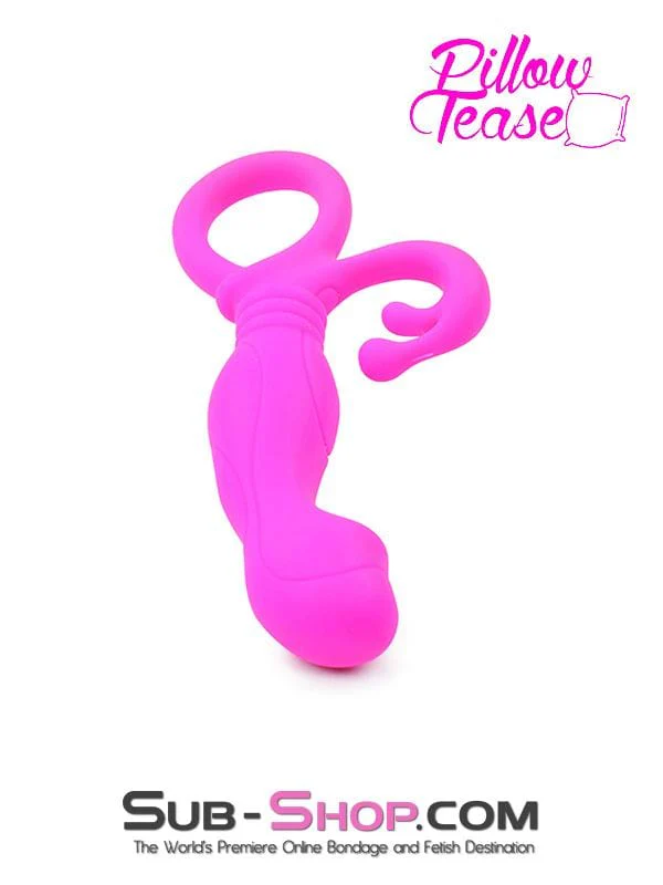 2547M      Pink Aphrodisia Silicone Prostate Stimulator - LAST CHANCE - Final Closeout! - Image 5