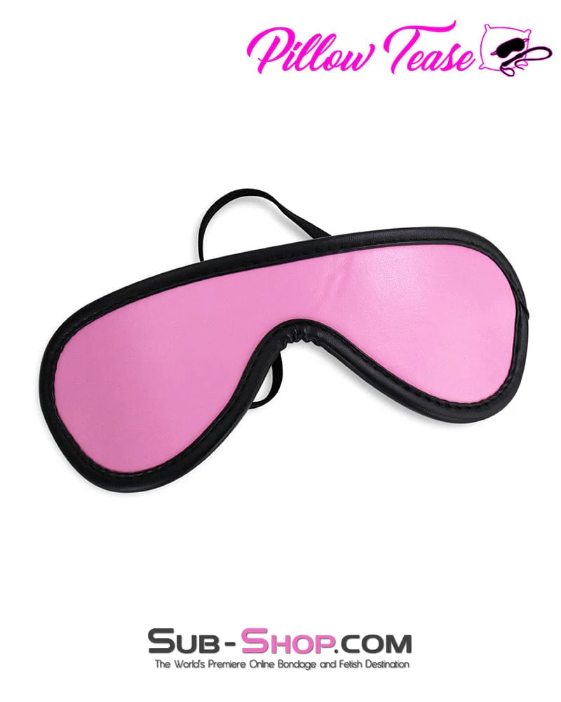 4465DL      Pink Bondage Fantasy Blindfold with Black Lining - Image 3