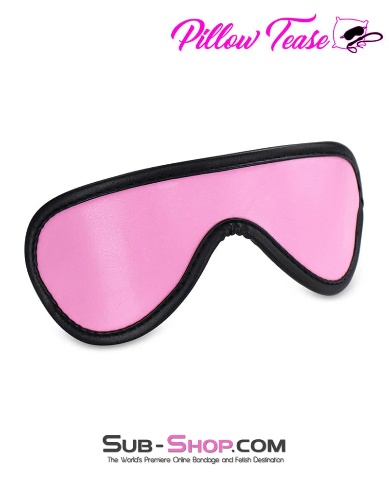 4465DL      Pink Bondage Fantasy Blindfold with Black Lining - Image 5