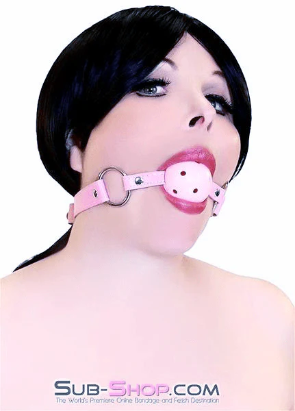 9002DL Pink Breather Ball Gag - Image 25
