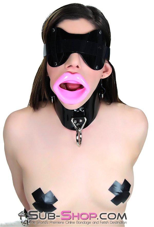 2420DL Pinky Rubber Sex Doll Lips Open Mouth Gag - Image 11