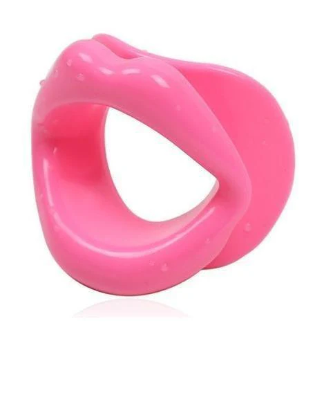 2420DL Pinky Rubber Sex Doll Lips Open Mouth Gag - Image 5