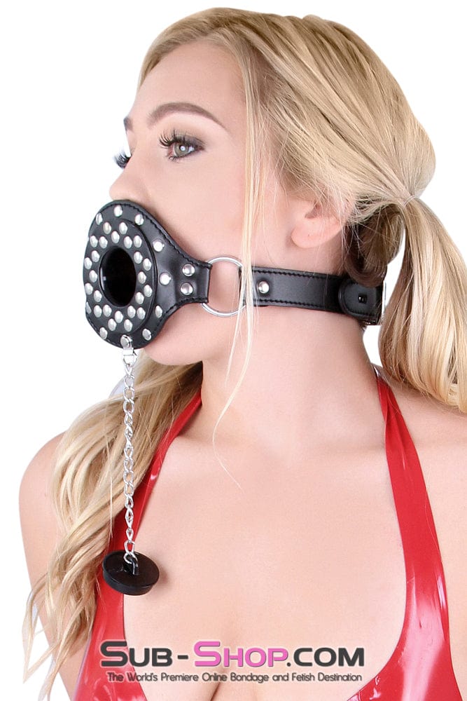 2536LT Plug-her Locking Tube & Plug Open Mouth Gag - MEGA Deal