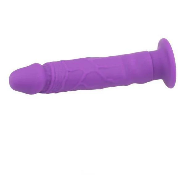 0405M-SIS Pretty Sissy Purple Softy Real Feel Realistically Shaped Dildo - Image 9