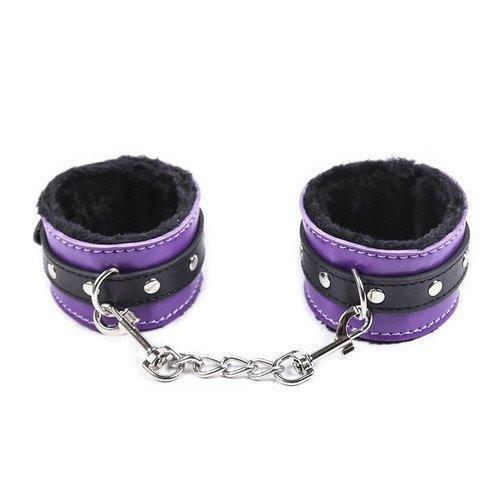 7946M Purple Seduction Fur Lined Cuffs - Image 6