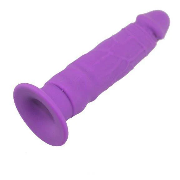 0405M Purple Softy Real Feel Realistically Shaped Dildo - Image 5