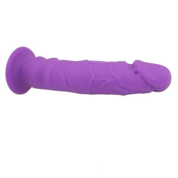 0405M Purple Softy Real Feel Realistically Shaped Dildo - Image 7