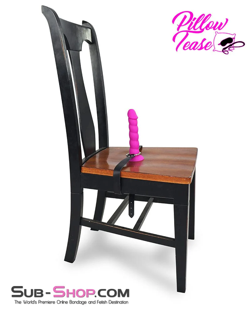 2218M      Purple Twist Silicone Ripple Dildo with Suction Cup Base - Image 10