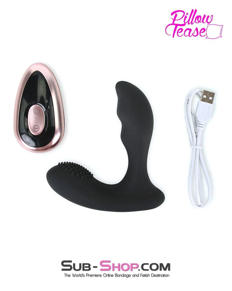 0651E      Rechargeable Waterproof Silicone Perineum and Prostate Anal Vibrator