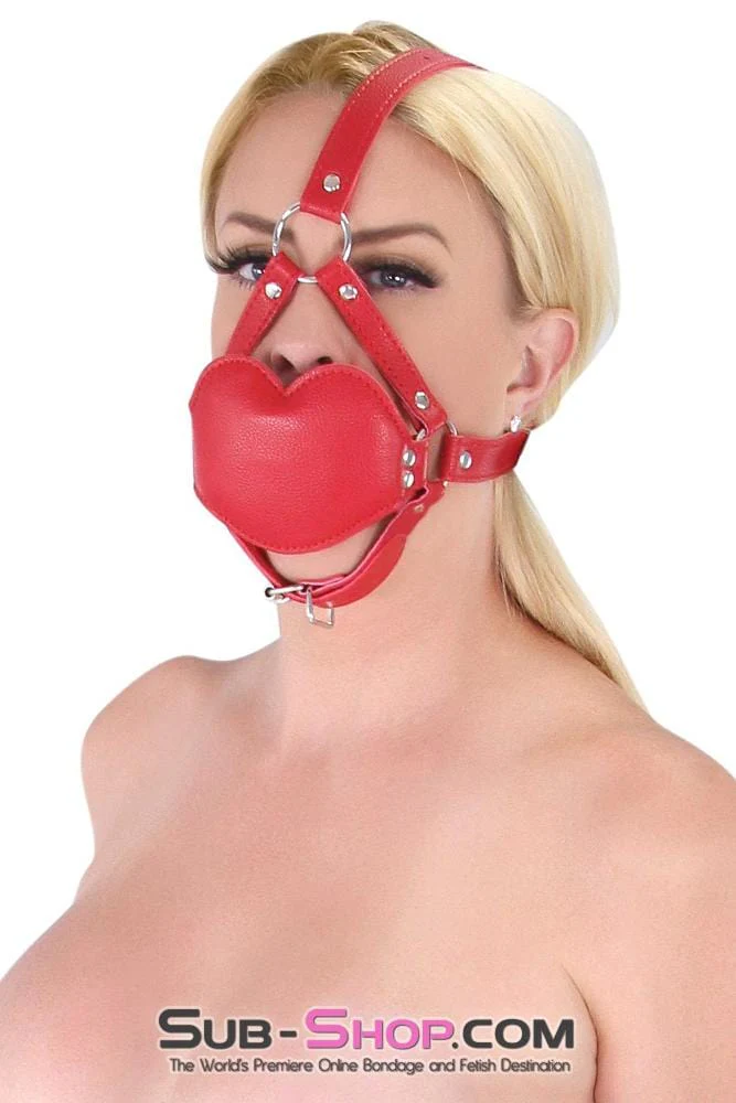 7935DL Red Lips Blow Job Trainer Thick Penis Gag Trainer - Image 15