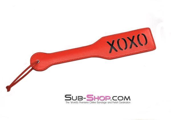 8901HS <b>BOGO!</b> Red Marks XOXO Impression Paddle - Image 2