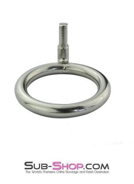 7024AR      Replacement Round Style Chastity Cock Ring, 2"  - LAST CHANCE - Final Closeout! - Image 2