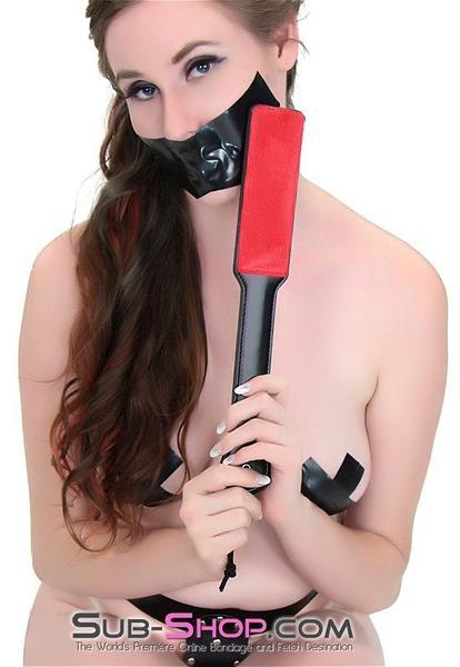 1838DL Rosy Cheeks Fleece and Leatherette Two-Sided Slapper Paddle - MEGA Deal - Image 4