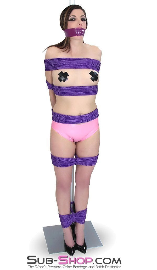2783M Royal Purple Soft Twisted Bondage Rope, 32 ft.