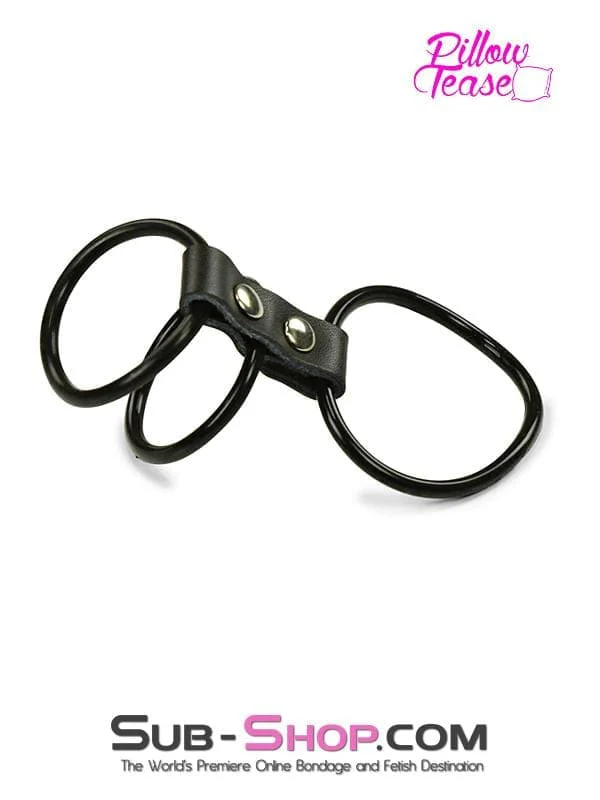 1794DL Rubber 3 Ring Cock & Balls Rings - MEGA Deal - Image 4