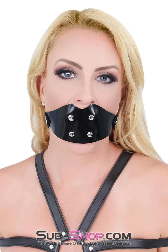 1416A Rubberized Locking Rubber Penis Panel Gag - Image 18