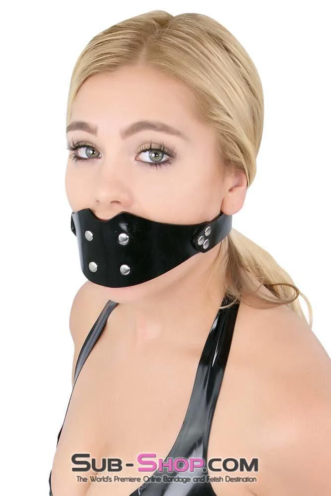 1416A Rubberized Locking Rubber Penis Panel Gag - Image 8