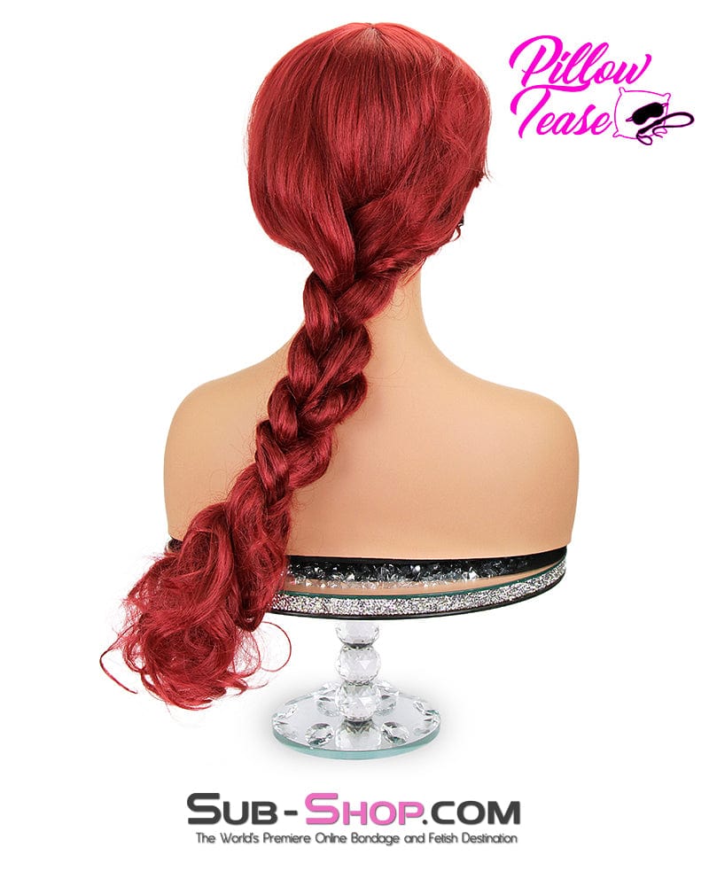 9960AE Scarlet 22" Long Red Curly Wig - Image 13
