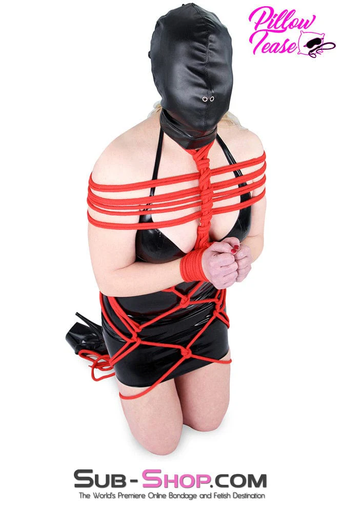 1141DL Scarlet Seduction Thick Silken Twisted Red Bondage Rope, 32 Ft. - MEGA Deal - Image 10